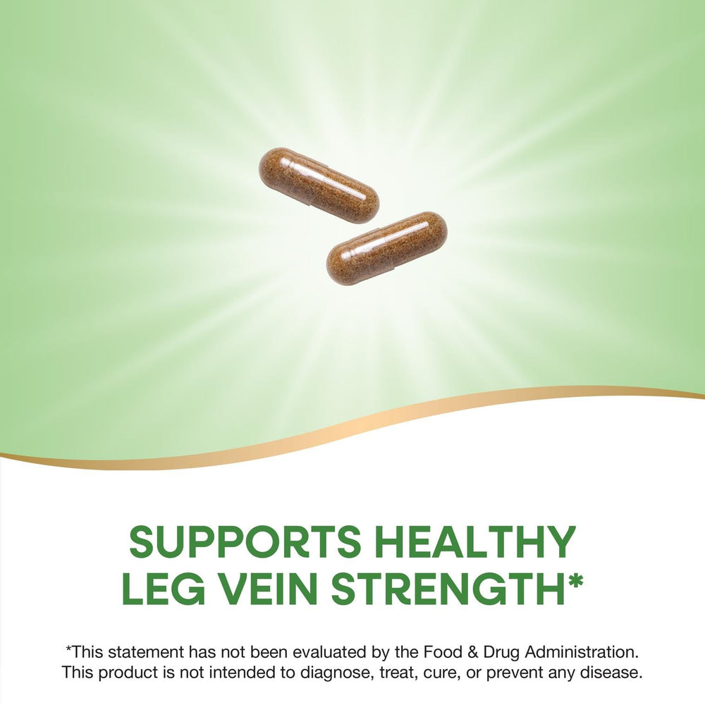 Nature's Way Leg Veins packaging may vary across shipments while maintaining product integrity.