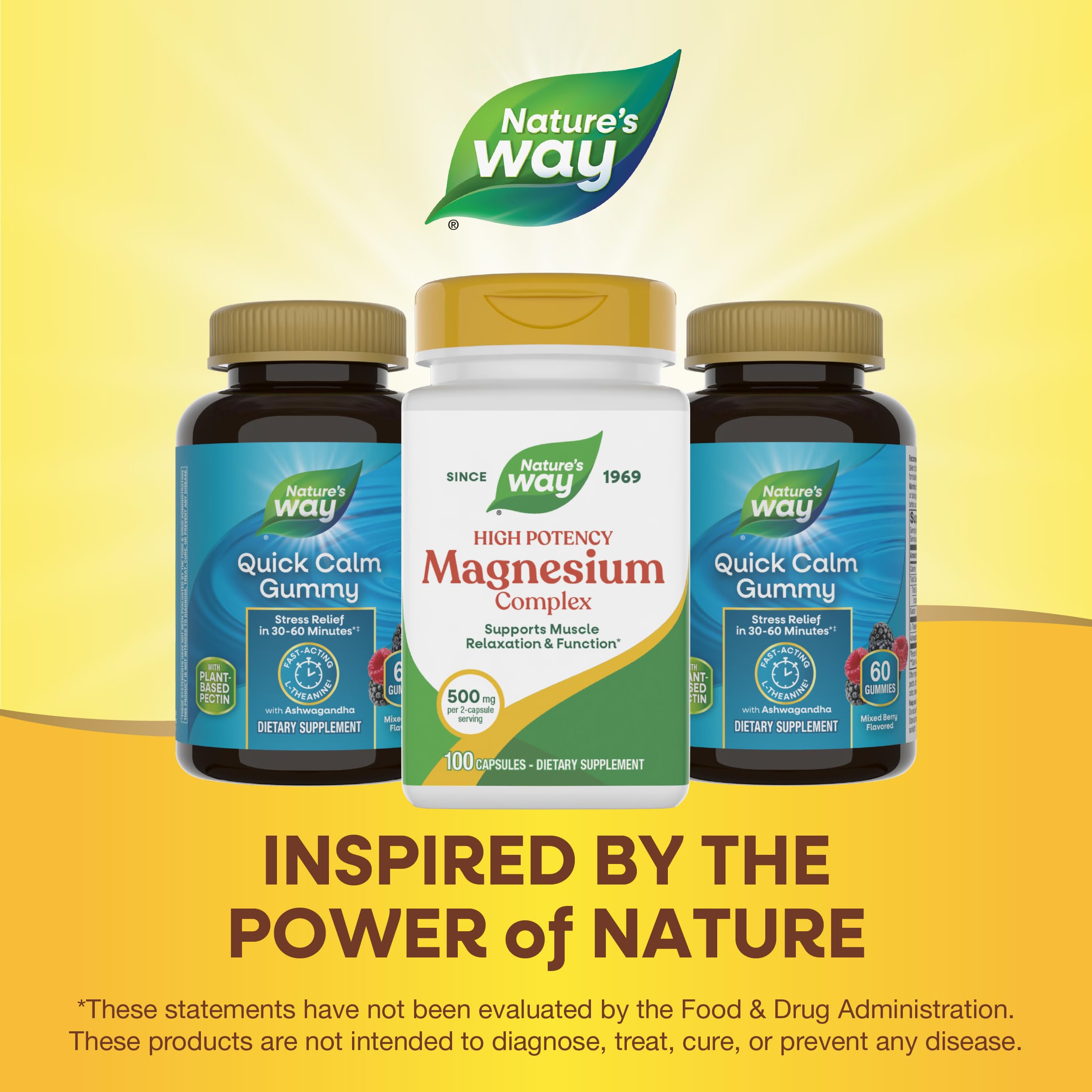 Nature's Way Magnesium Complex gluten-free note no common allergens