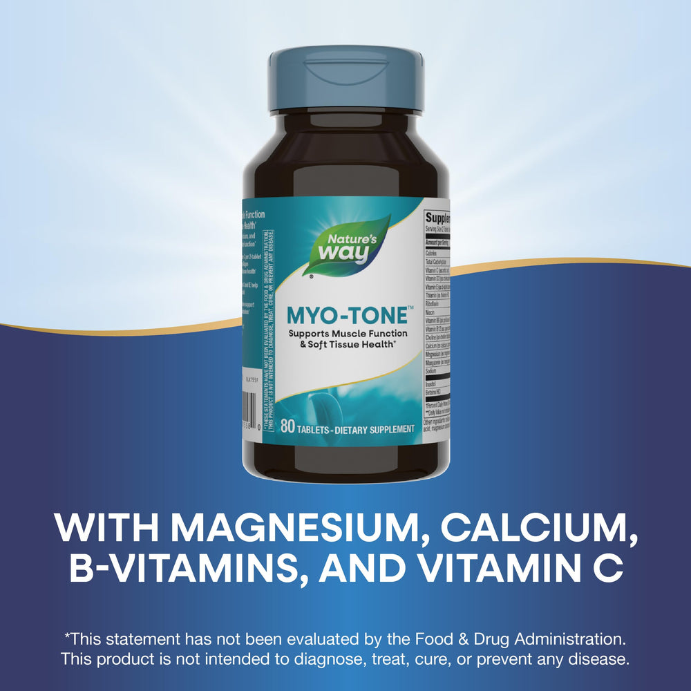 Nature's Way Myo-Tone 2-pack packaging showing value.