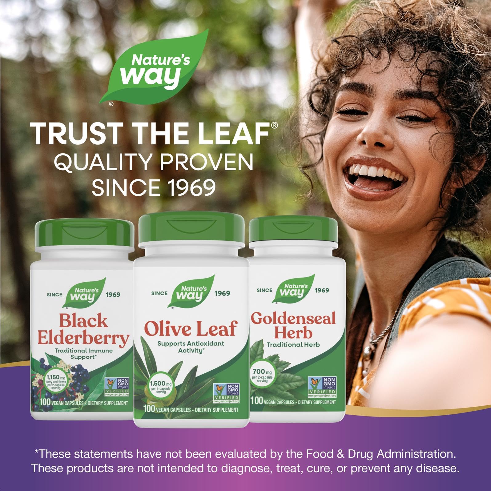 Nature's Way Olive Leaf daily routine image, ideal for ongoing wellness.