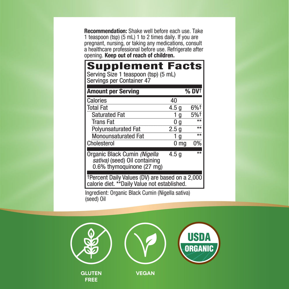 Graphic showing omega-6 and omega-9 balance alongside Nature's Way oil.