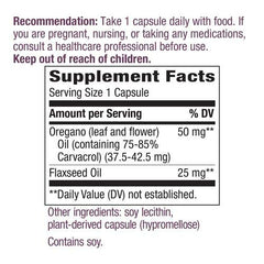 Nature's Way Oregano Oil 2-pack image conveys value and convenience