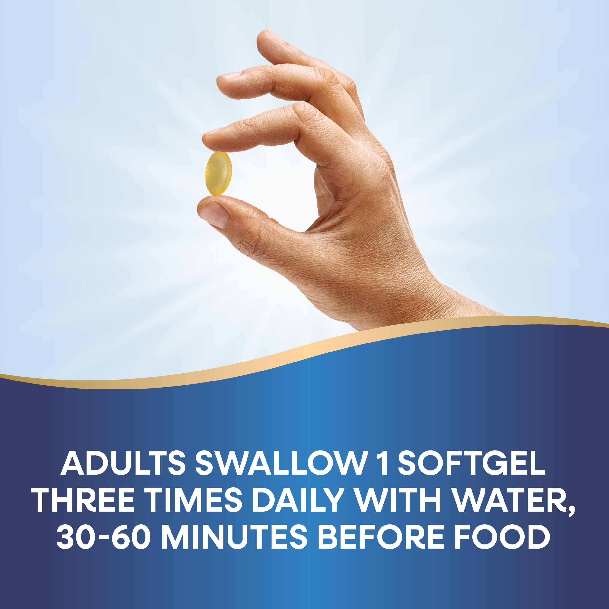 Nature's Way Pepogest gluten-free label emphasizes suitability for gluten-free diets.
