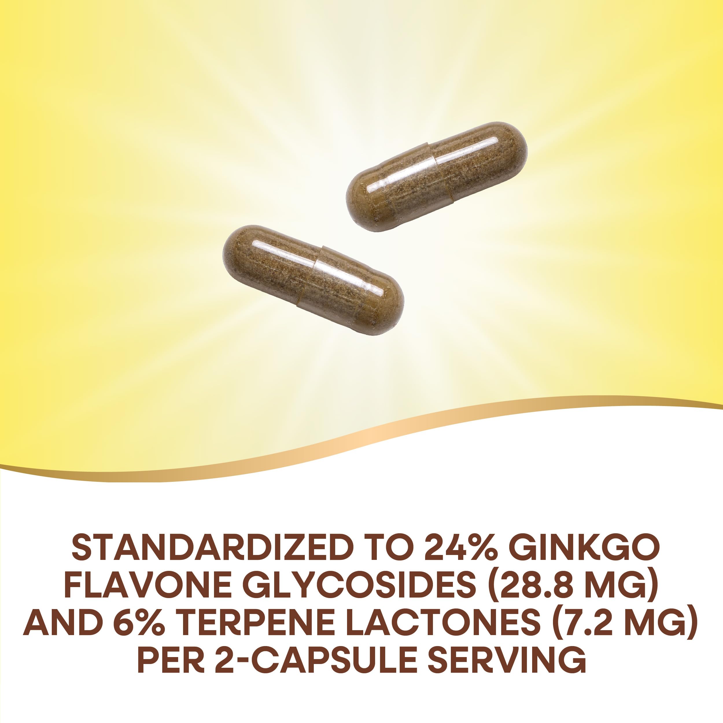Nature's Way premium extract packaging conveys quality and brain health focus.