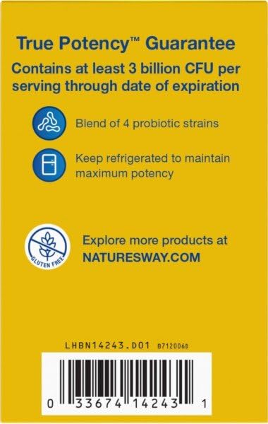 Nature's Way Primadophilus Kids chewables being chewed with cherry flavor for kids