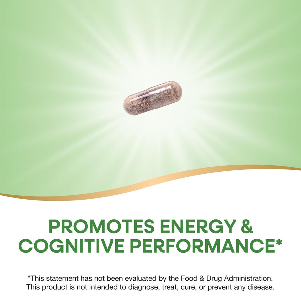 Label detail shows 250 mg per serving and standardization.