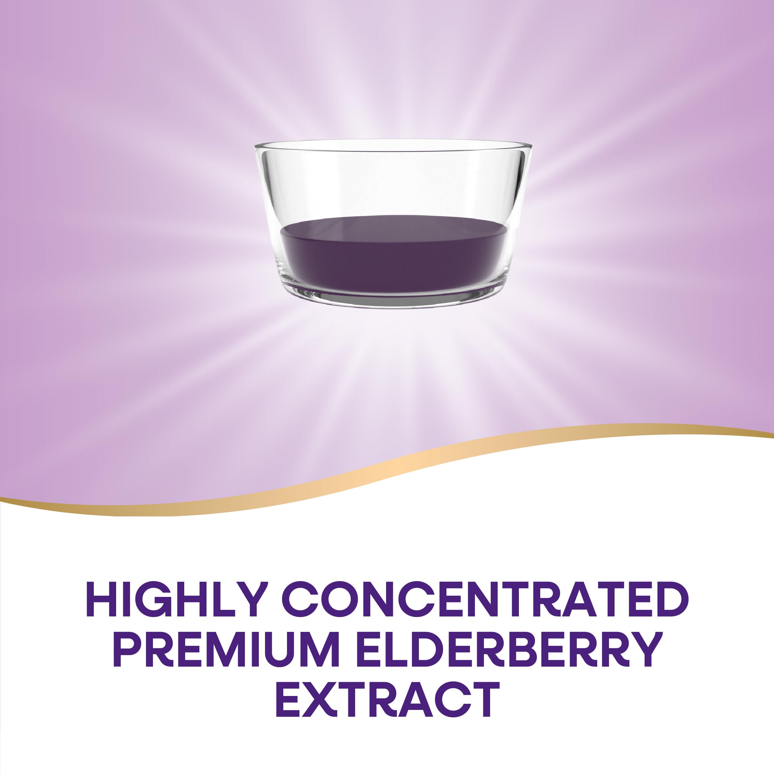 Nature's Way Sambucus elderberries image symbolizes antioxidant-rich harvest used in syrup.