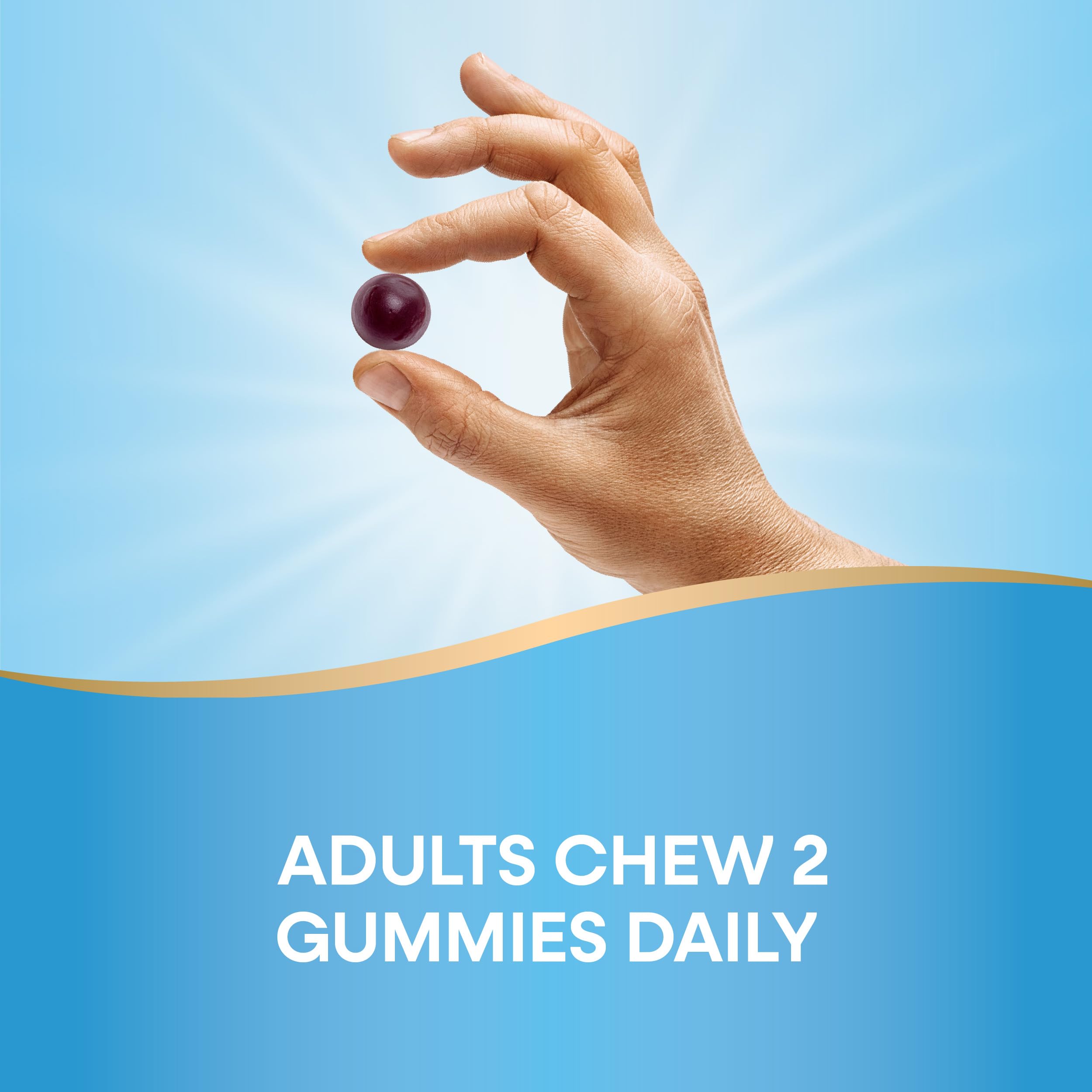 Nature's Way Stress Defense Gummy with B6, C, D3 supporting daily wellness.