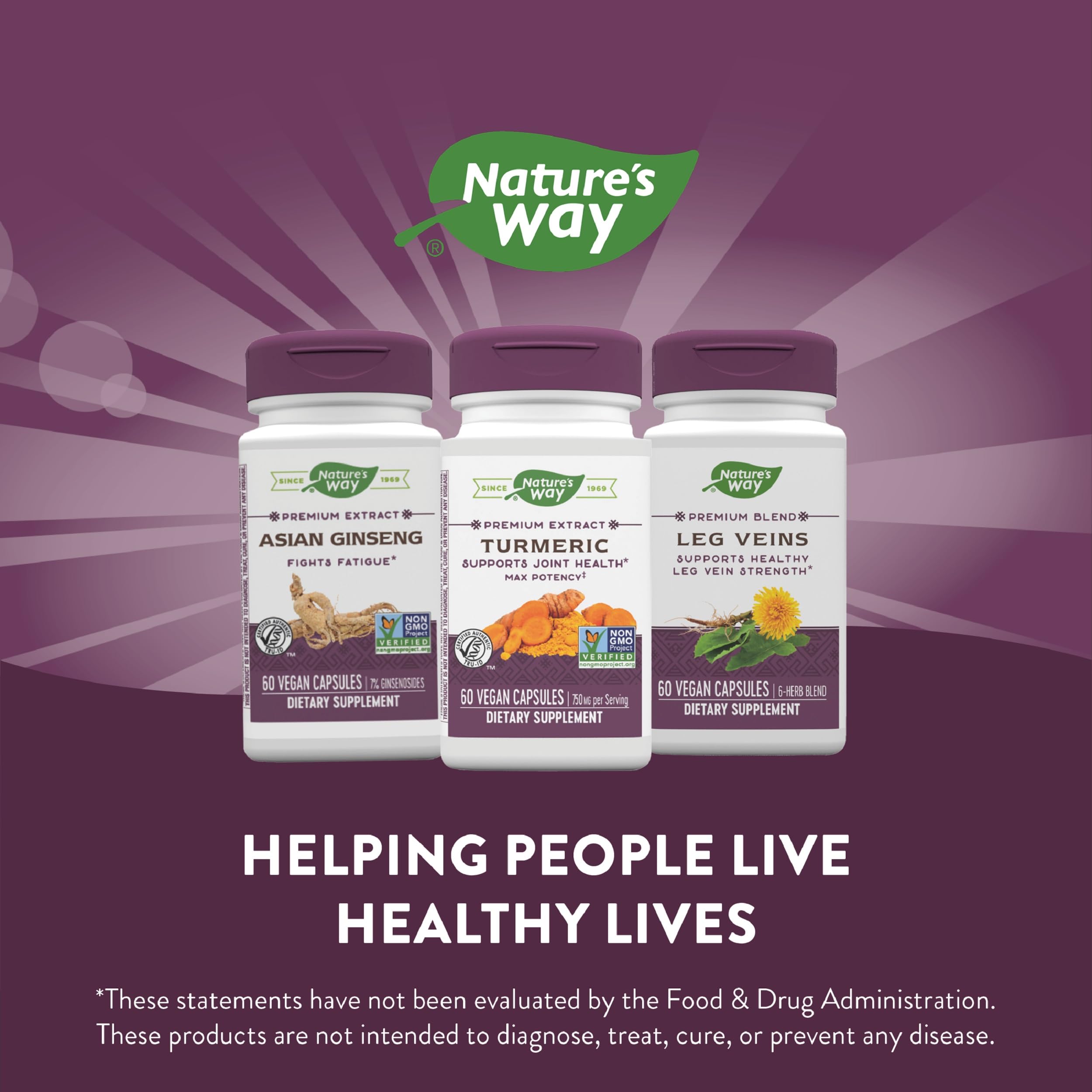 Nature's Way Turmeric pack-of-2 bottles on display