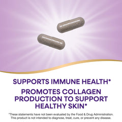 Two-pack packaging for Nature's Way Vitamin C with Rose Hips