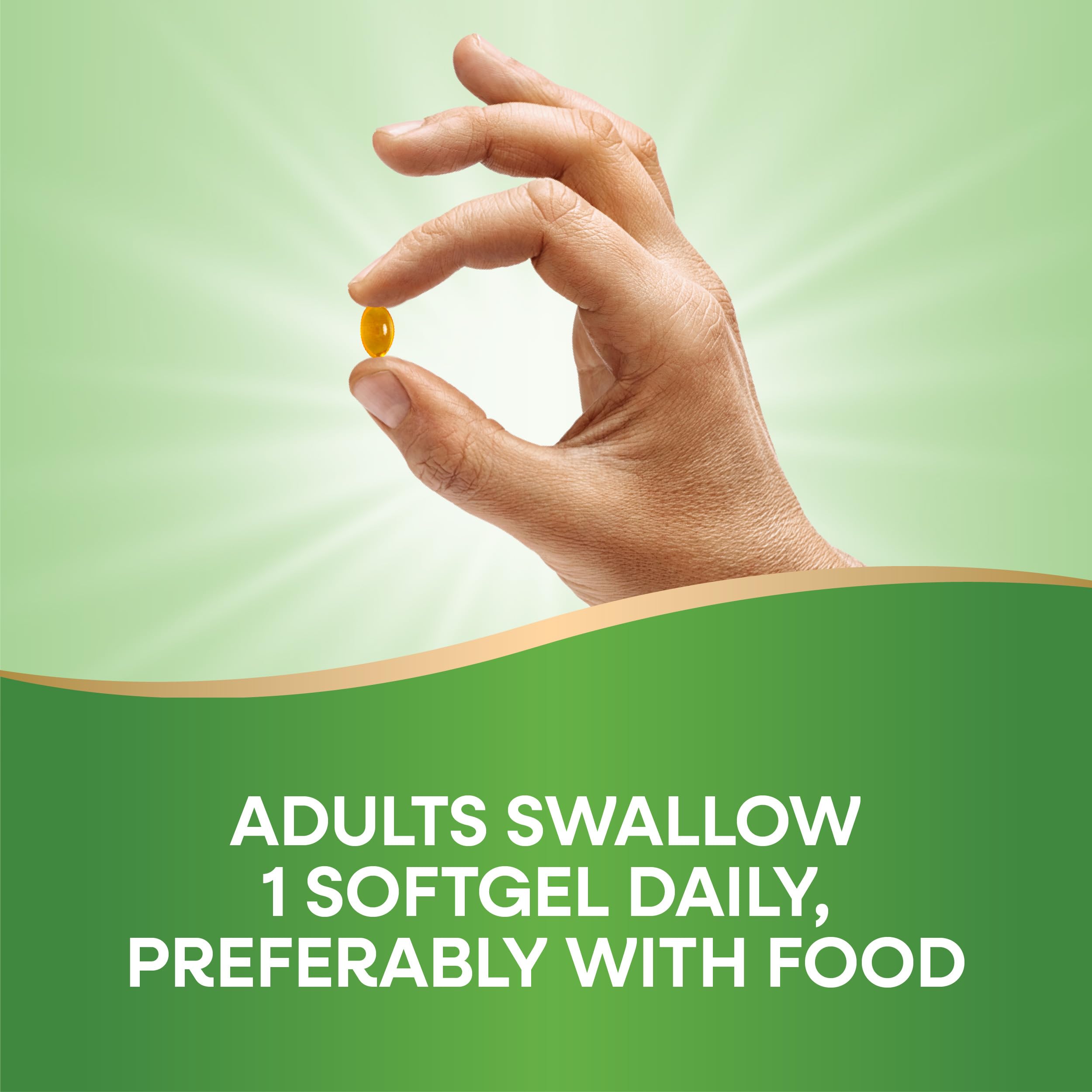 No artificial colors or flavors in Nature's Way Vitamin E formula