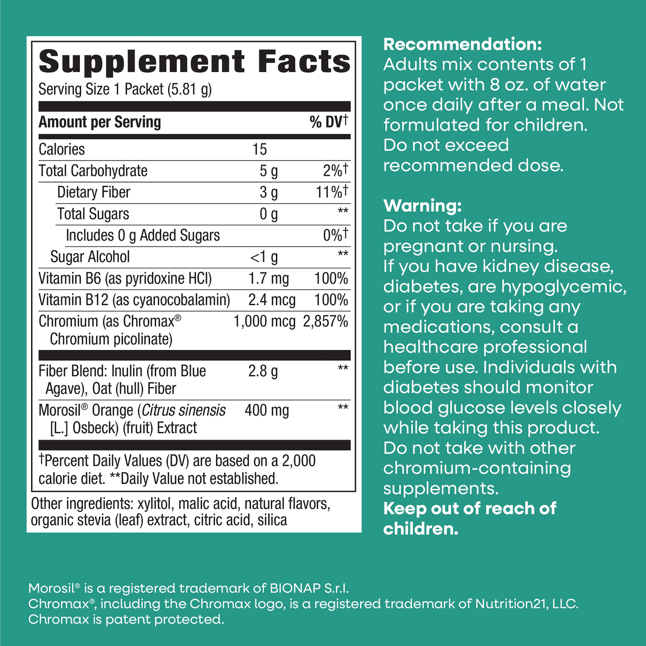 Nature's Way Weight Manager provides fiber per serving for digestive wellness.