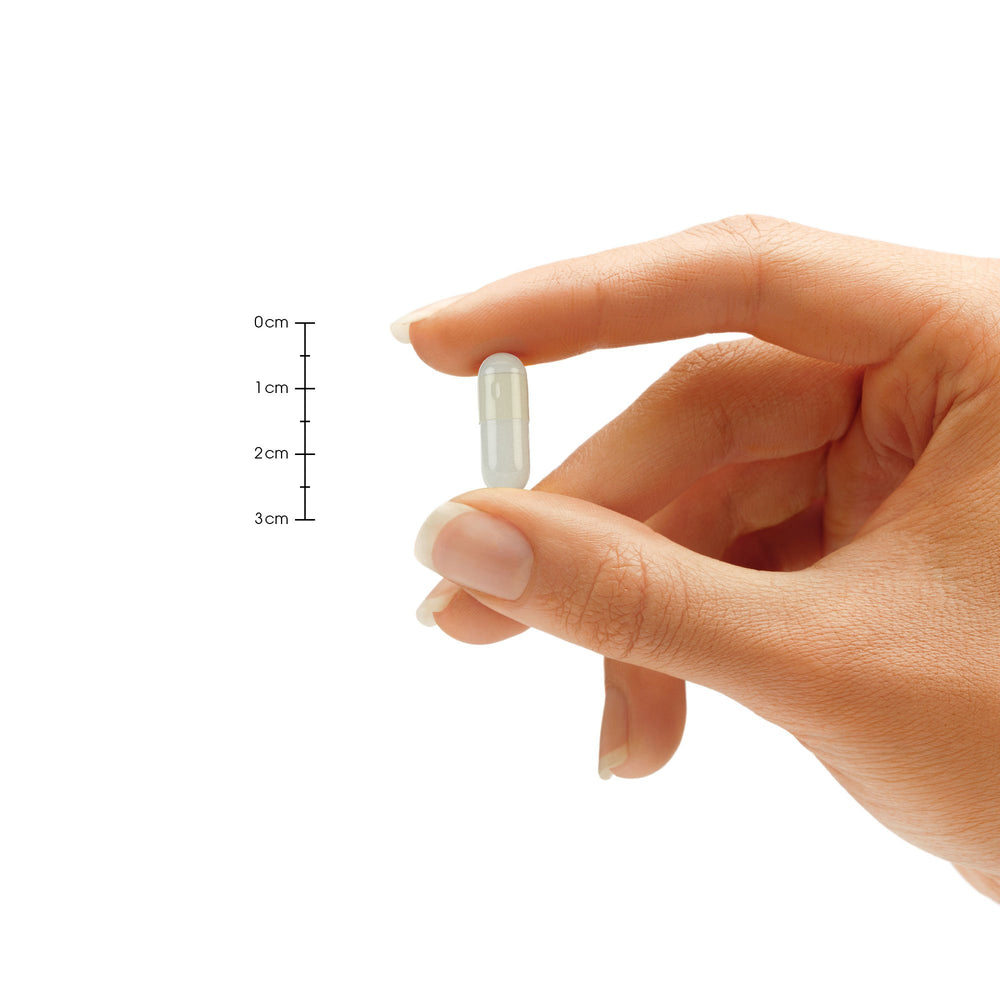 Natures Wellness Digestive Enzymes Complete spoon shows easy daily dosing.