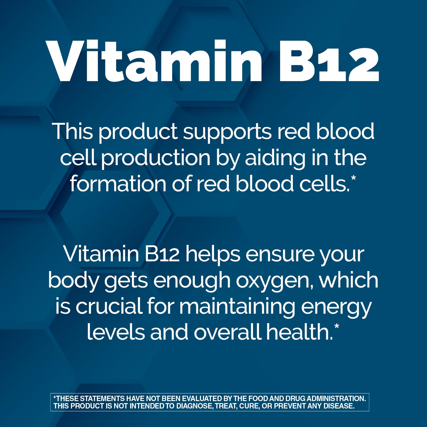 Nature's Wonder B12 tablet with a glass of water for easy intake