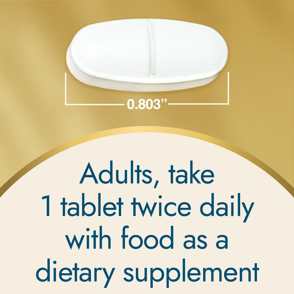 Nature's Wonder bottle beside glass, easy daily dosage idea