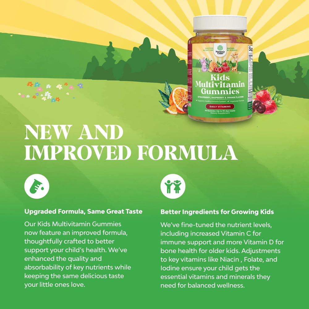 Natures Craft label highlights vitamins and minerals for growth and energy