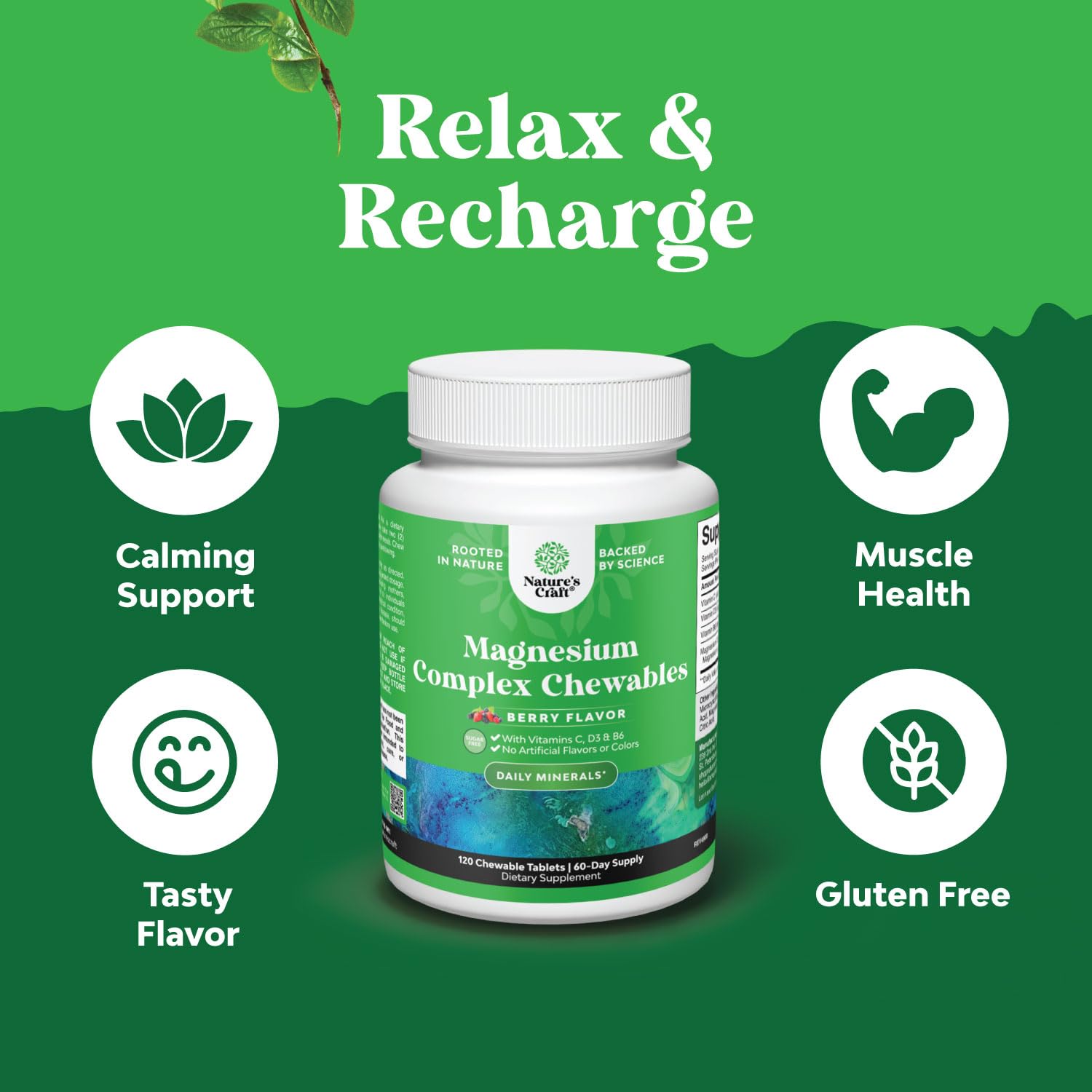 Nature's Craft glycinate taurate citrate blend emphasizes high bioavailability