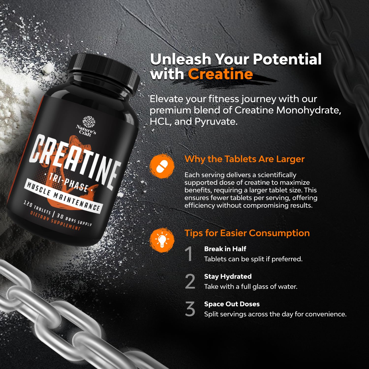 Nature's Craft Tri Phase packaging showcases quality and trusted ingredients