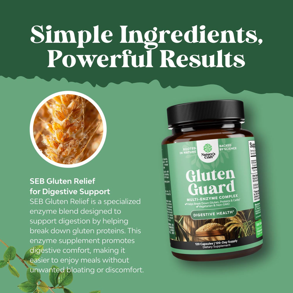 Nature's Craft vegetarian, non-GMO formula detail on label