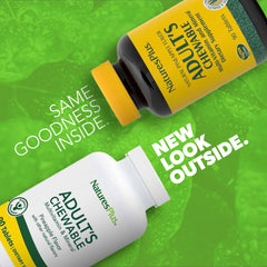Close-up of pineapple-flavored chewables from NaturesPlus multivitamin for easy daily use.