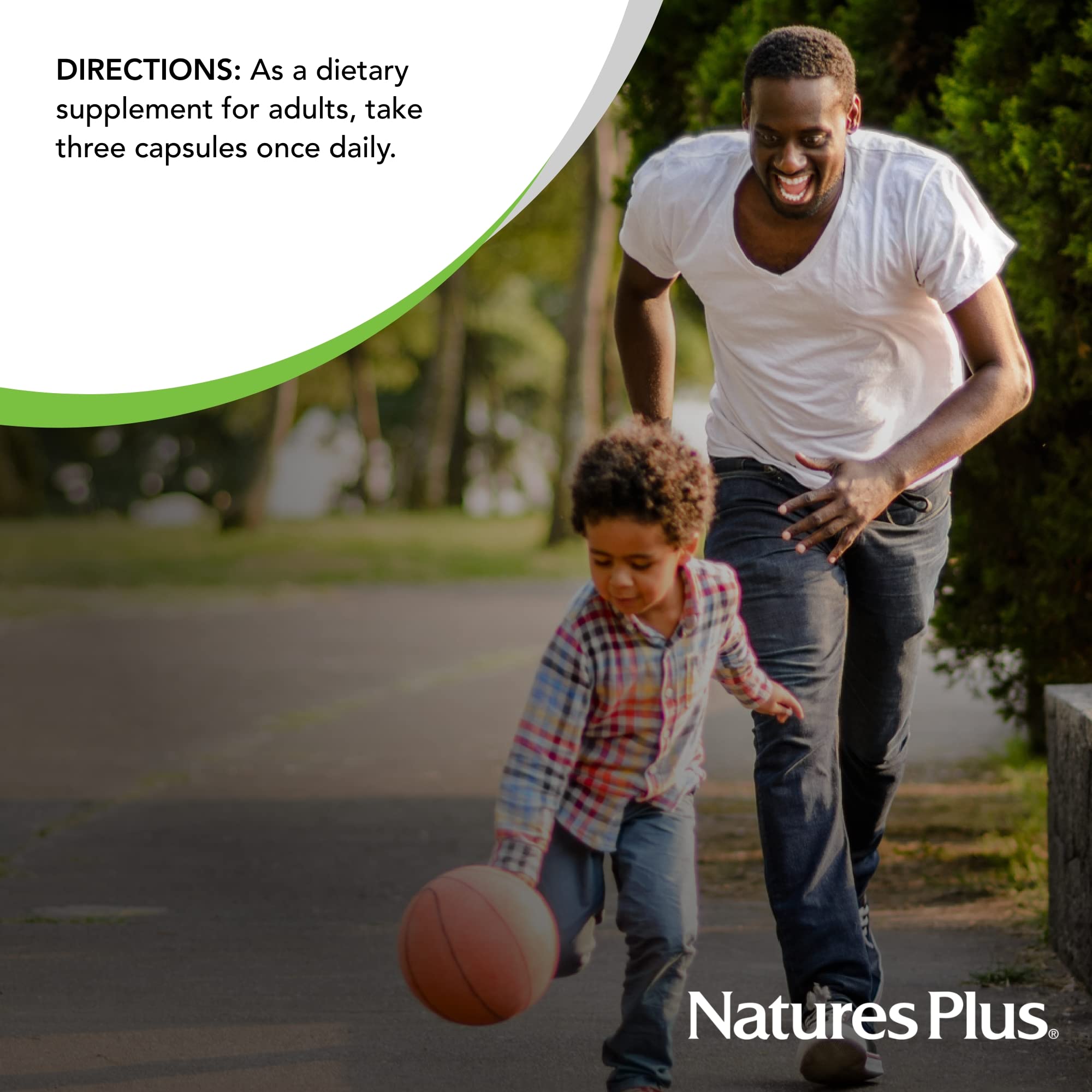 NaturesPlus AgeLoss bottle label; free from artificial colors and preservatives.