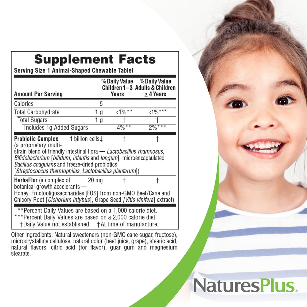 Gluten-free and vegetarian formula with no artificial flavors or major allergens