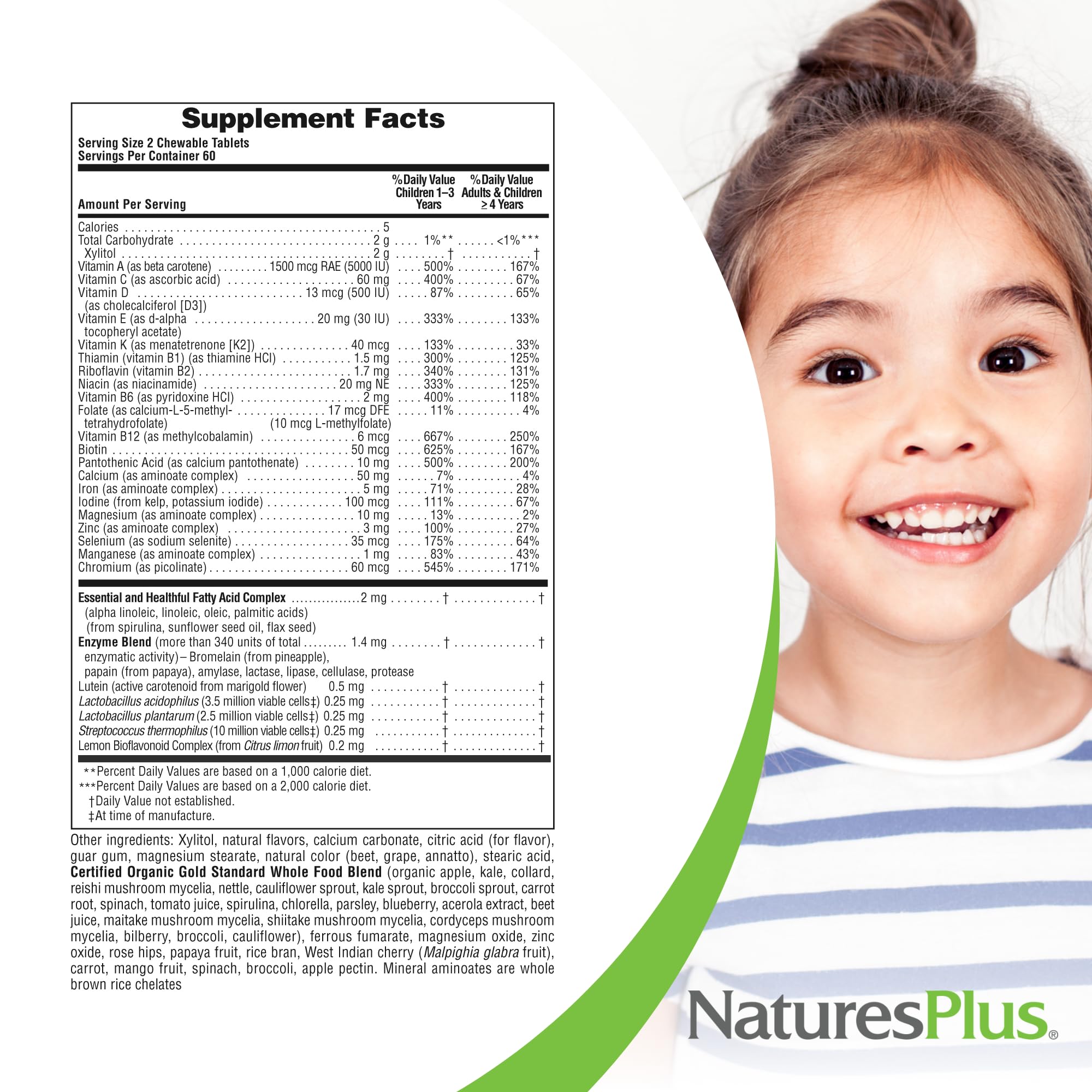 NaturesPlus Animal Parade animal shapes chews loved by kids at snack time.