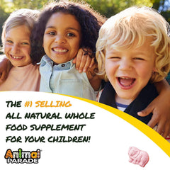 NaturesPlus Animal Parade MagKidz pack of 2 bottles for ongoing daily magnesium support.