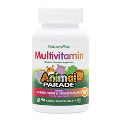 NaturesPlus Animal Parade packaging with kid-friendly design for daily use.