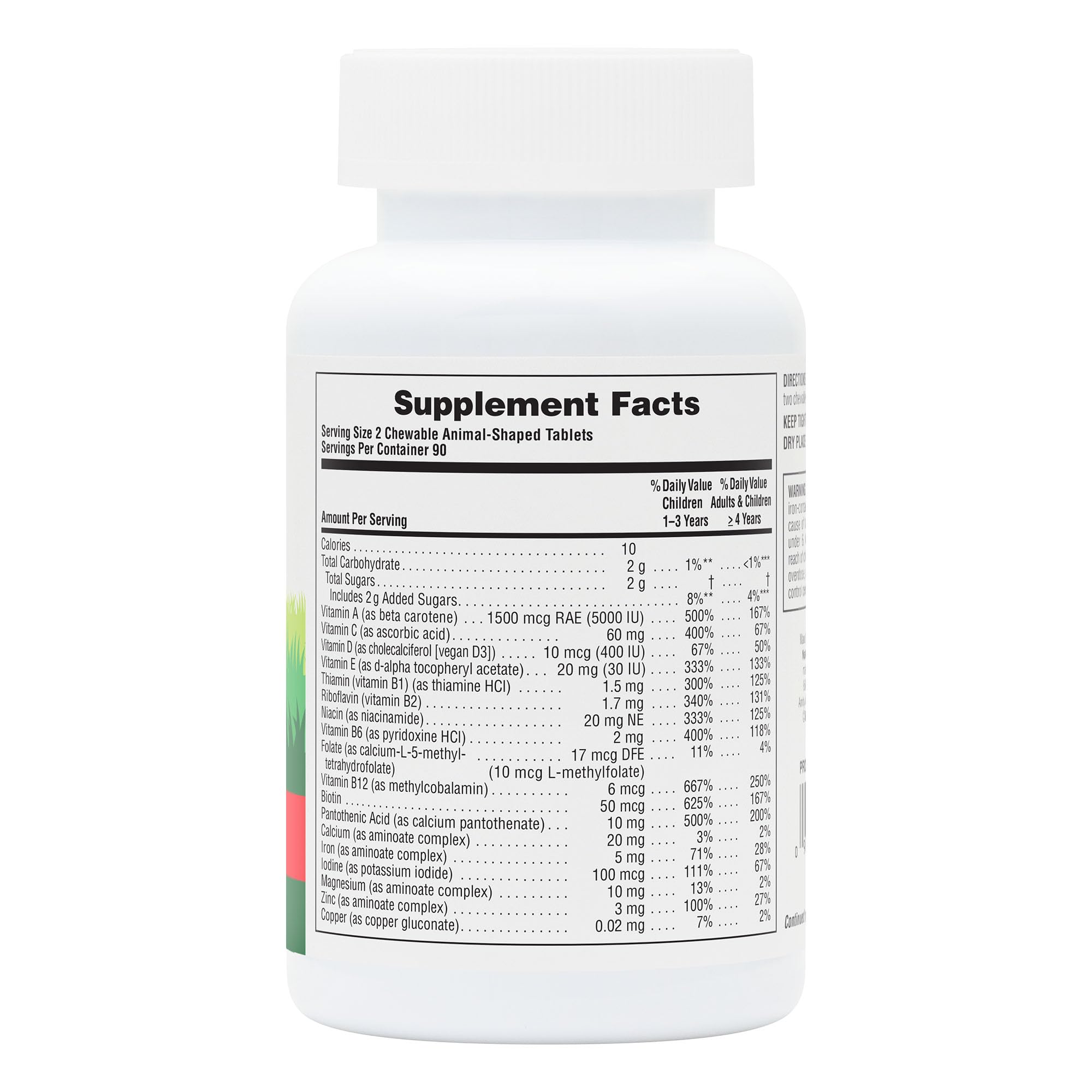 Vegetarian, gluten-free formula designed for growing children.