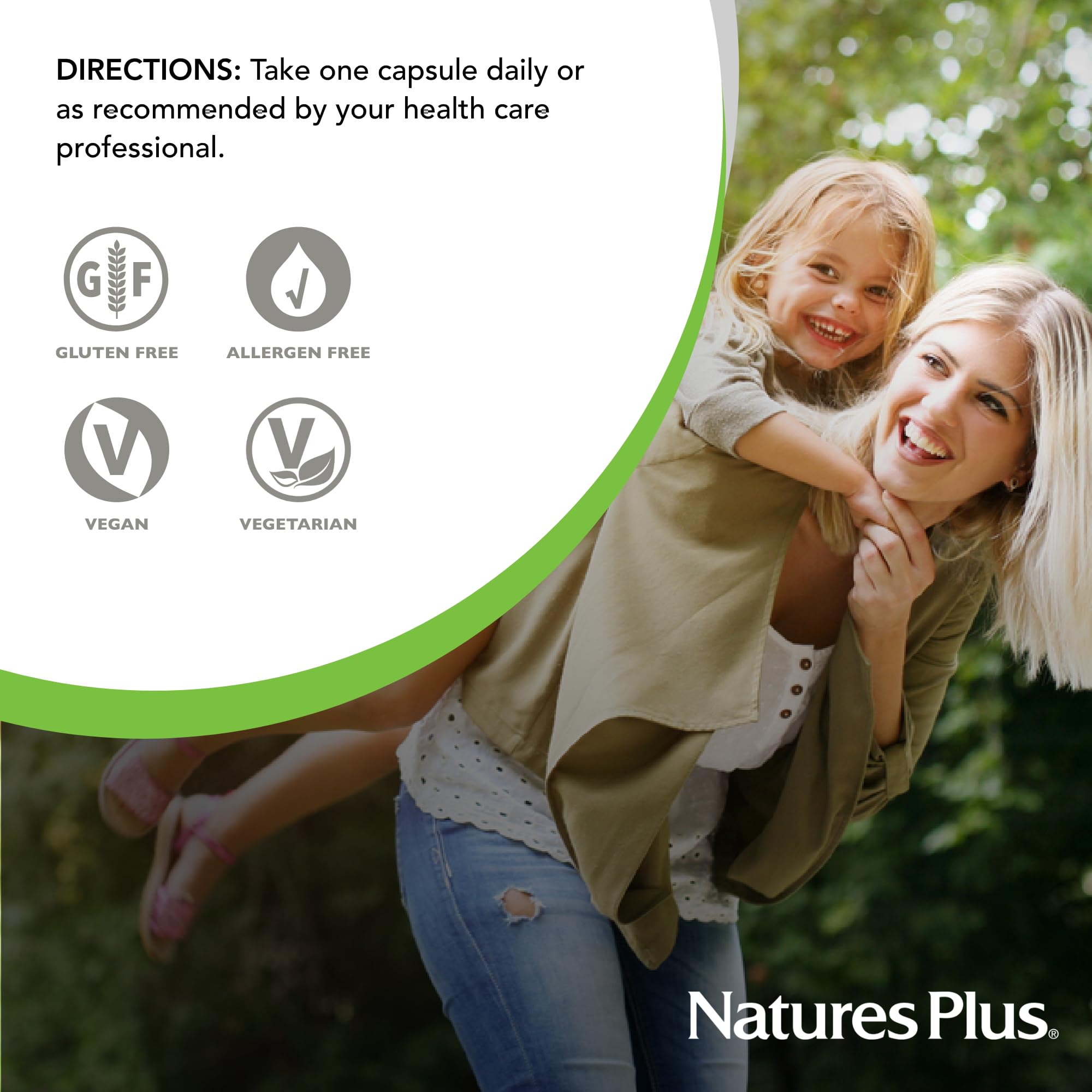 NaturesPlus chasteberry packaging designed for vegan gluten free lifestyles