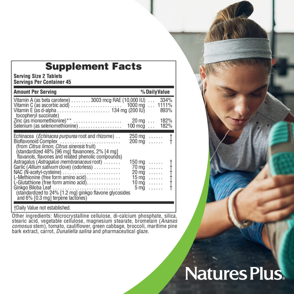 NaturesPlus Commando 2000-90 bottle dispense demonstrates easy portioning.