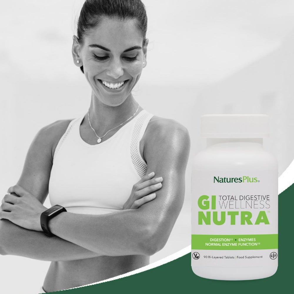 NaturesPlus GI Natural gluten-free icon indicating suitability for gluten-free diets