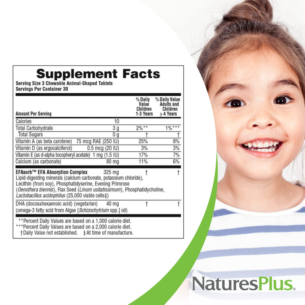 NaturesPlus gluten-free formula with no artificial colors or preservatives.