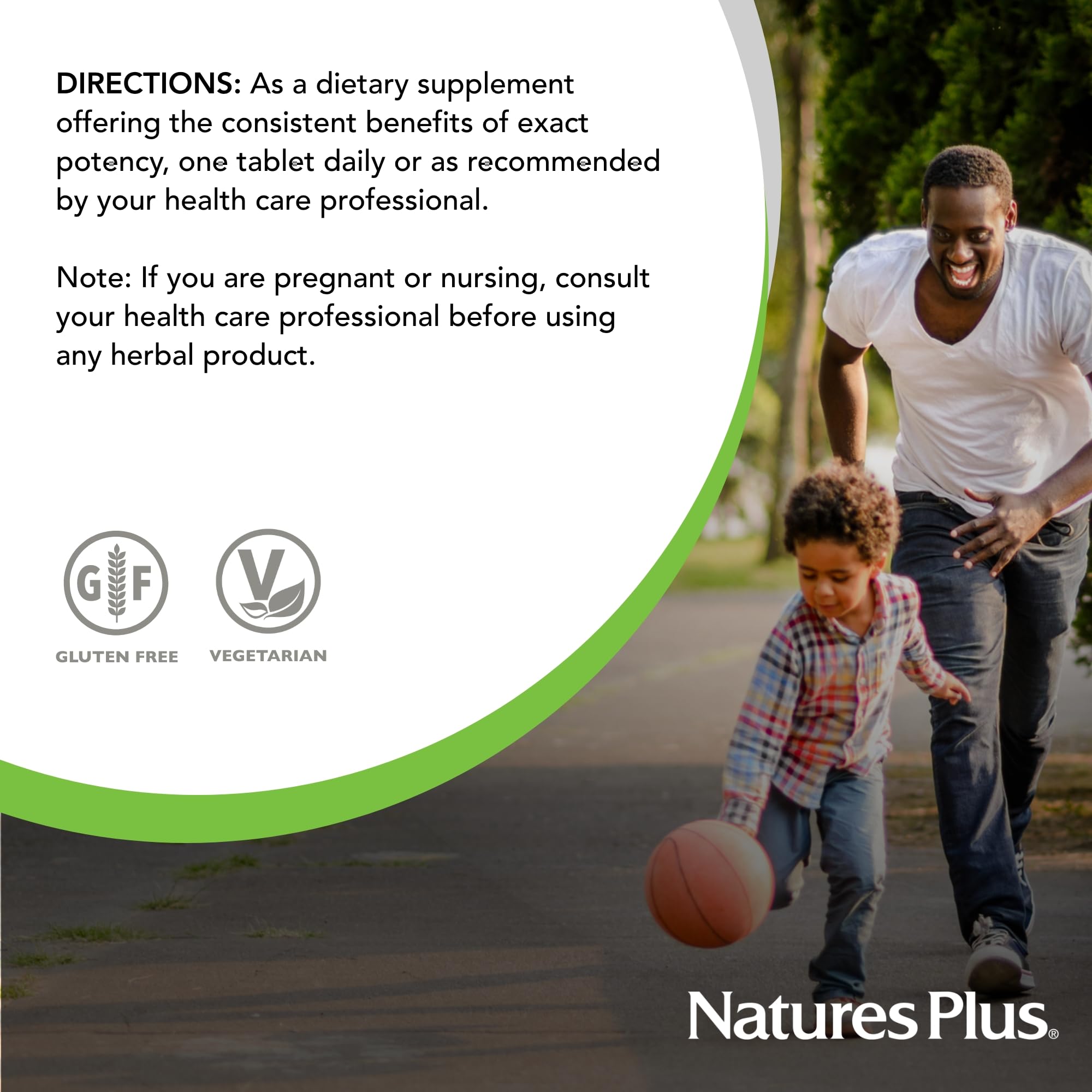 NaturesPlus Gugulipid daily-use scene with glass and bottle for routine wellness.