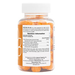 Gummies close-up highlighting peach flavor and chewy texture for enjoyable daily use.