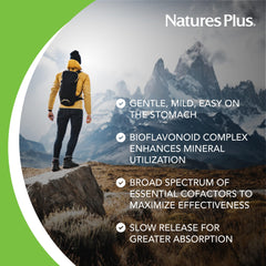 Hema-Plex Iron ingredients with vitamin C and bioflavonoids for absorption