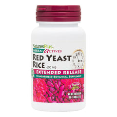 NaturesPlus Herbal Actives Red Yeast Rice bottle for daily supplement routine