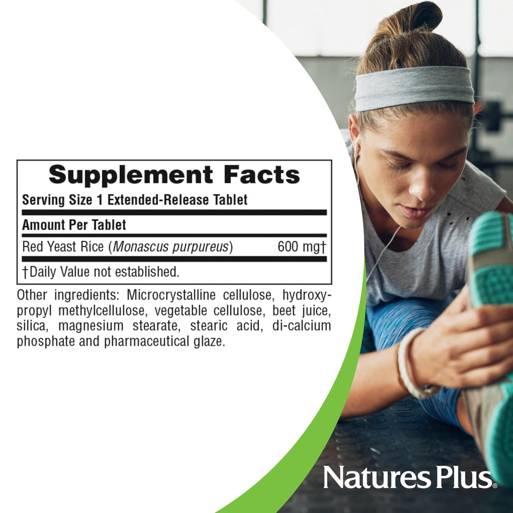 Packaging box for NaturesPlus Herbal Actives Red Yeast Rice extended release set