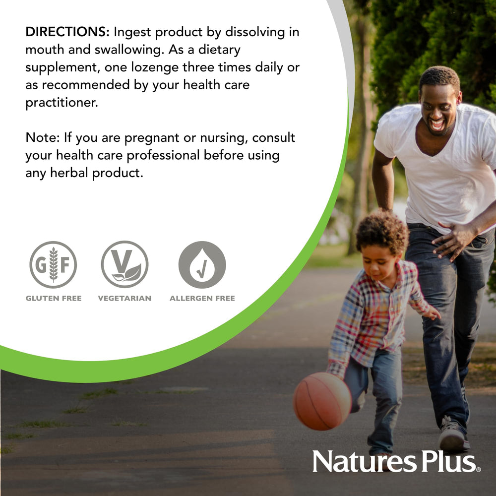 NaturesPlus ImmunActin vegan and gluten-free symbol for mindful living