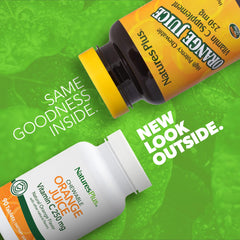 NaturesPlus Jugo Naranja Tabletas, detalle sabor naranja y textura suave