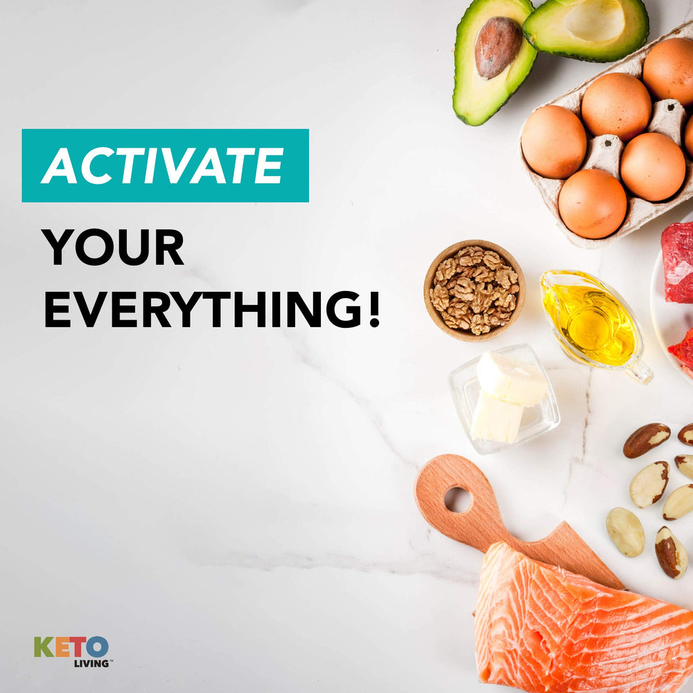 NaturesPlus Ketoliving label shows gluten-free and non-GMO status
