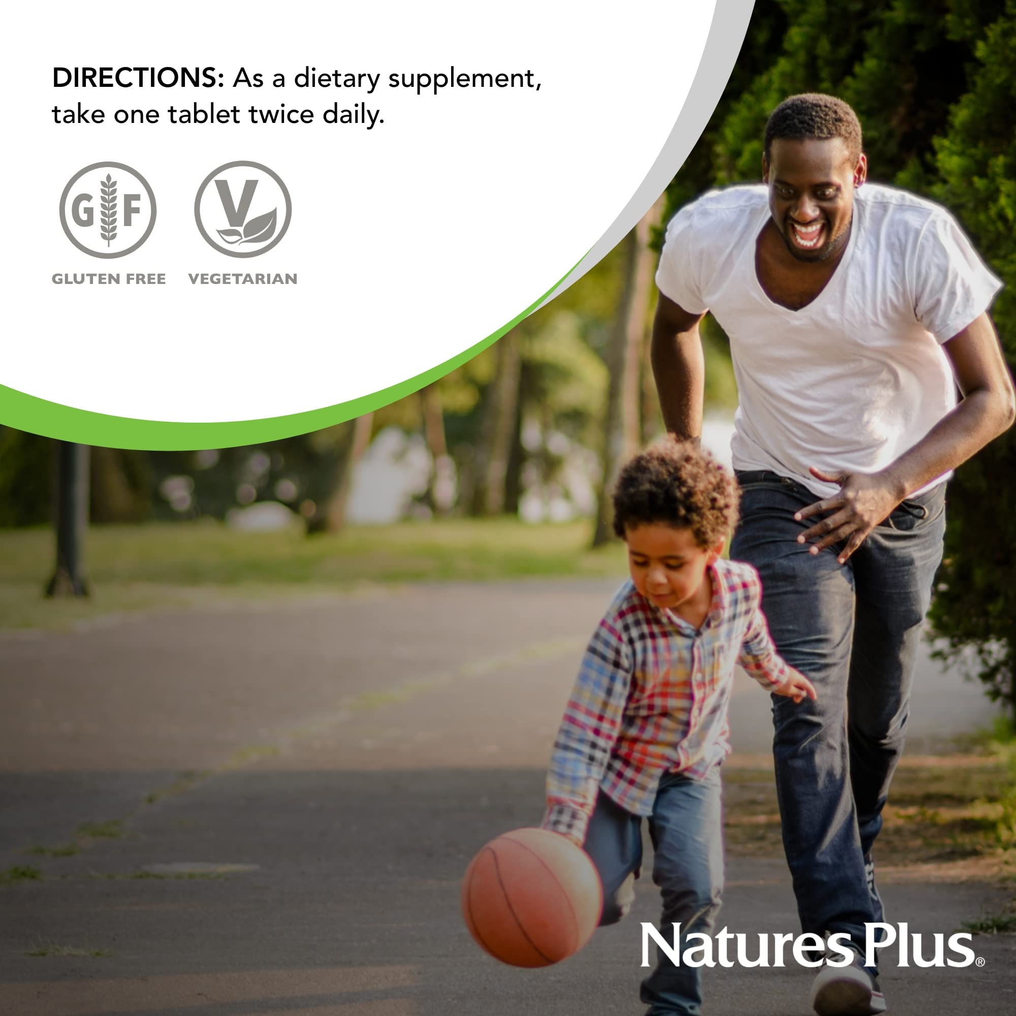NaturesPlus Magnesium supports muscle recovery after workouts, shown in action.