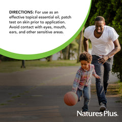 Nature'sPlus Meditree Tea Tree Oil for skin care, bottle and dropper ready for use.