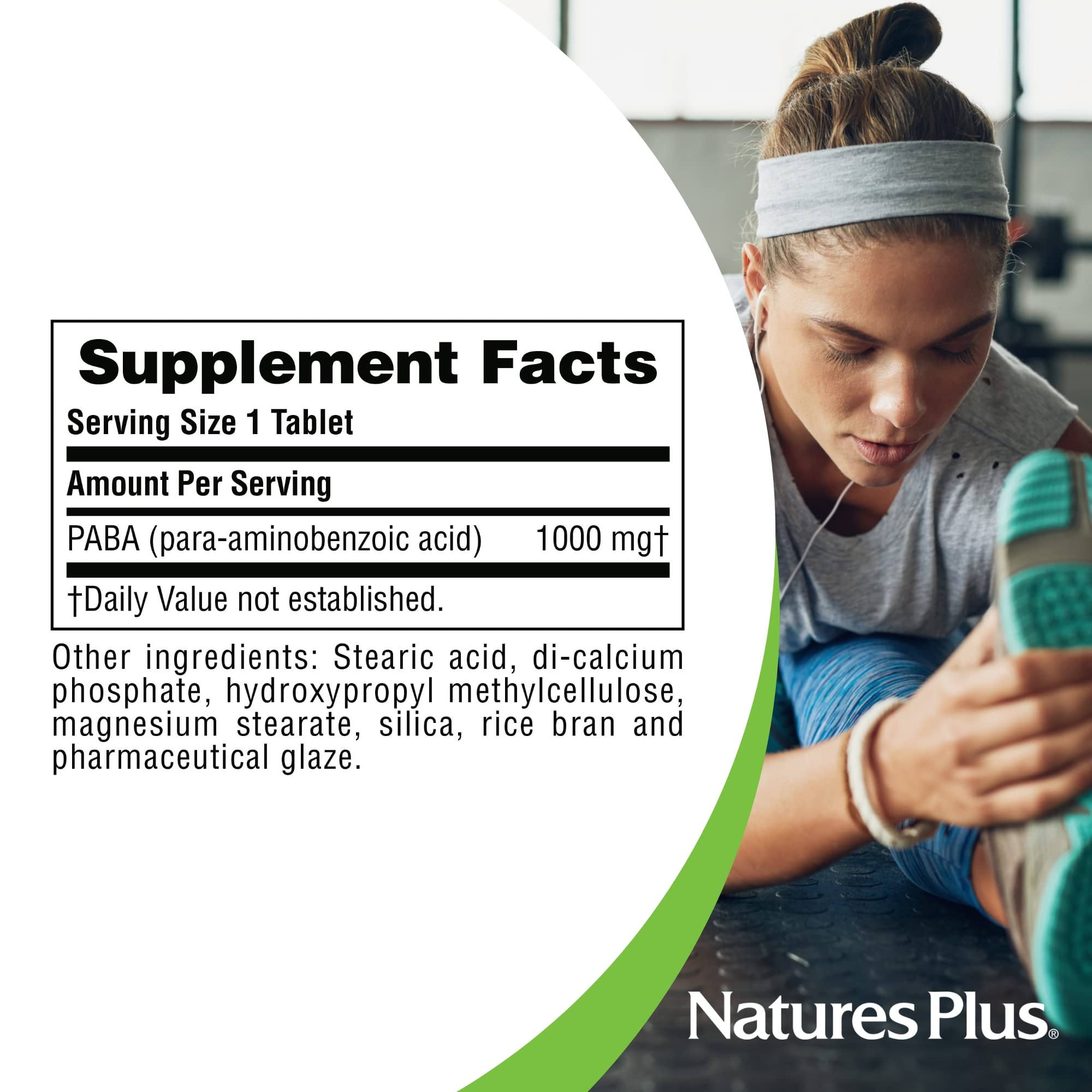 NaturesPlus PABA packaging new-look design.