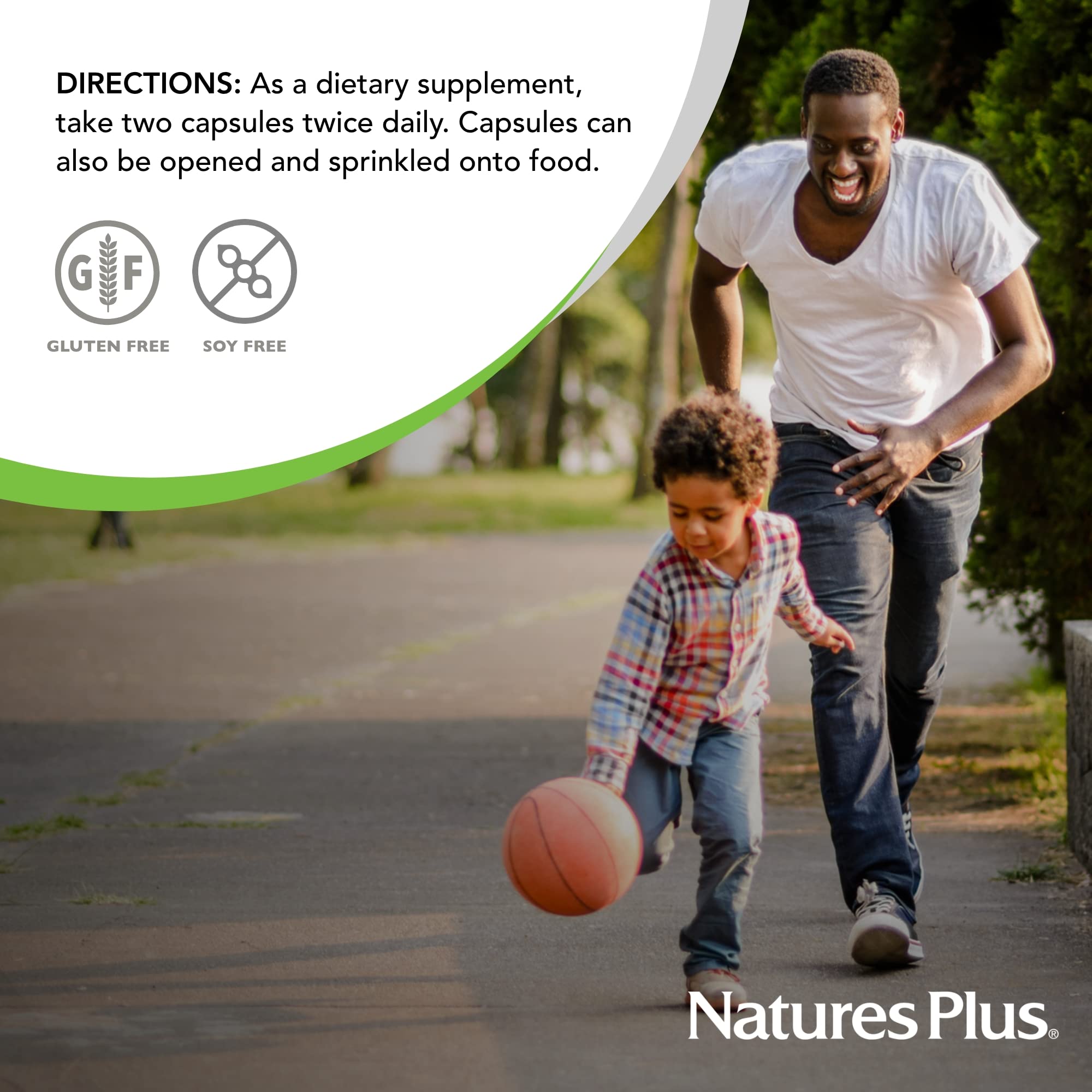 NaturesPlus packaging variant indicating new look, same standards