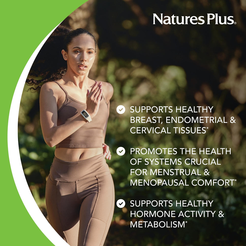 NaturesPlus PRO DIM 200 mg label highlights non-GMO and gluten-free ingredients.