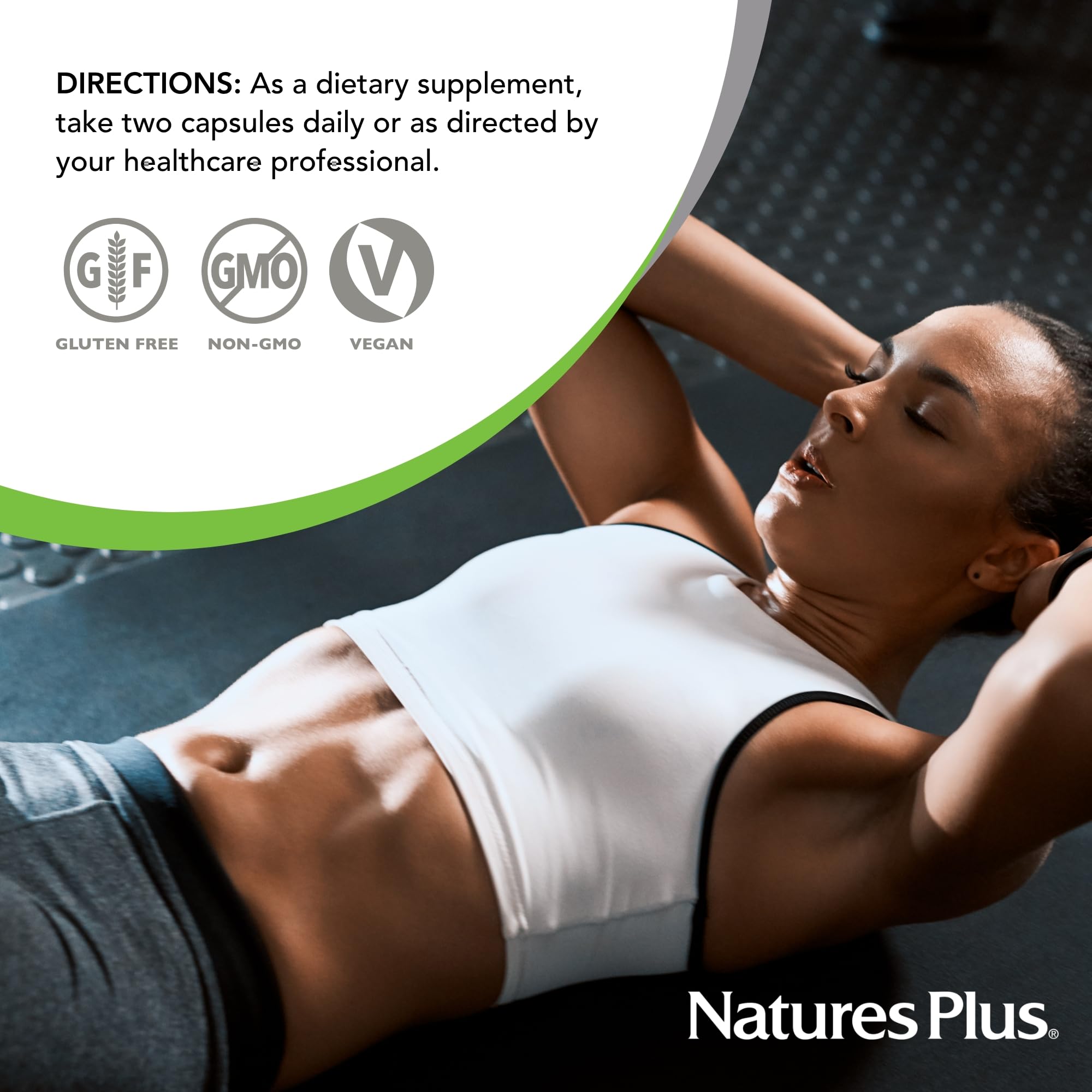NaturesPlus PRO DIM 200 mg capsules emphasize vegan and gluten-free formula.