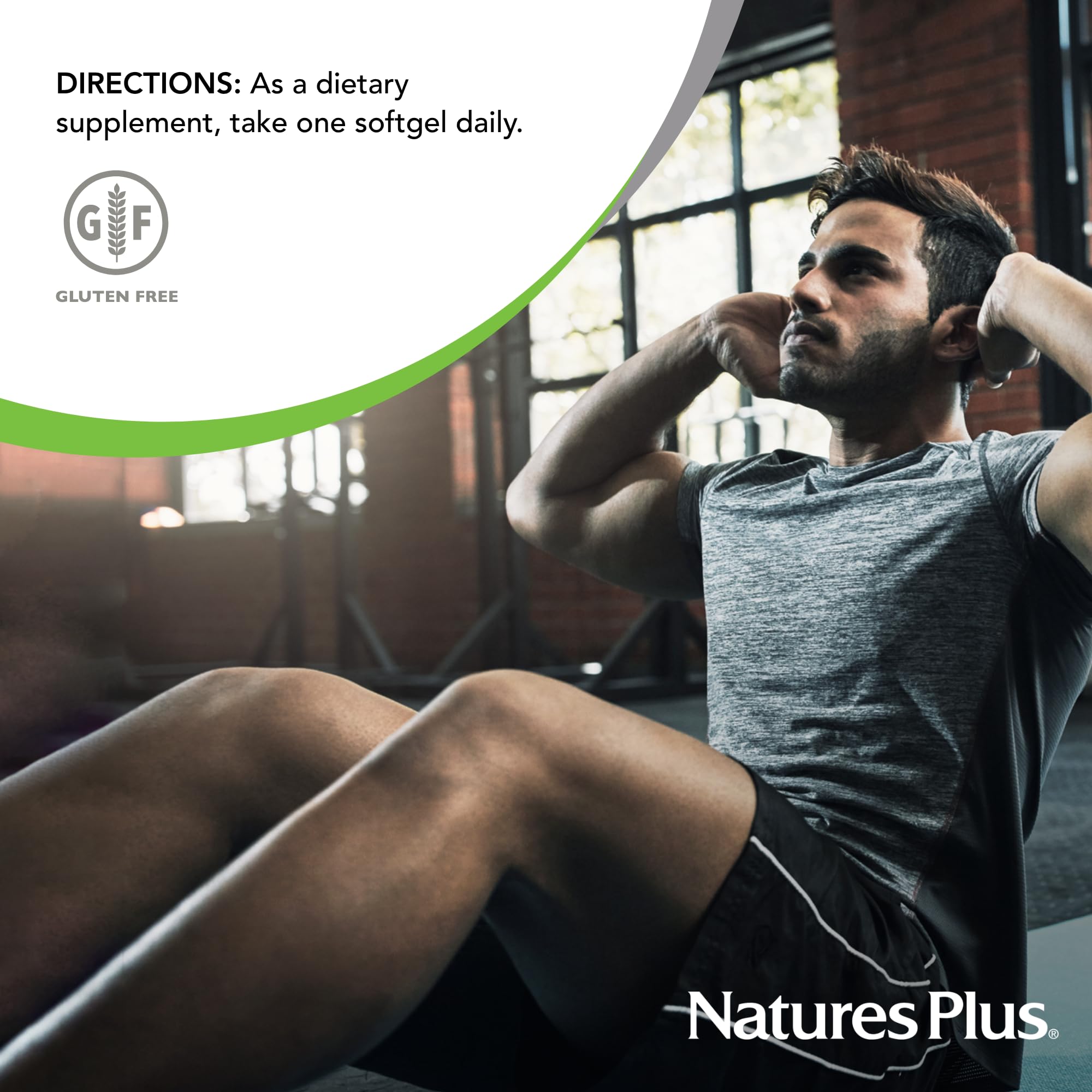 NaturesPlus PRO ThymoQuin softgels packaging indicating convenient daily dosing.
