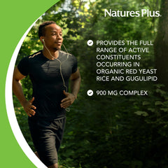 NaturesPlus label detailing active constituents and purity